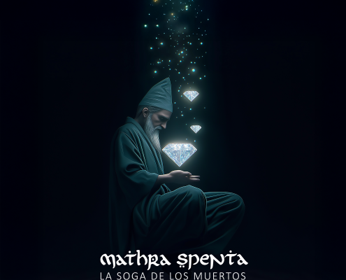 Mathra Spenta - Diseño de marca y diseño de arte de single.