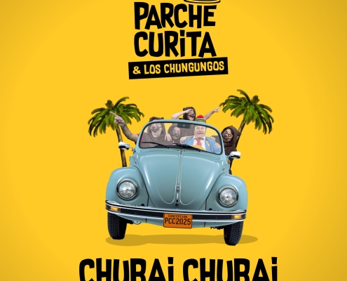 Parche Curita y Los Chungungos - Diseño de marca y diseño de arte de EP.