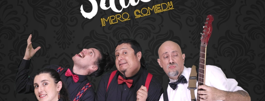 Los Salieris - Dirección de arte y conceptualización visual para Los Salieris: diseño de identidad y vestuario.